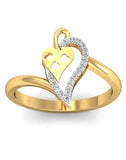 Ambrosia Heart Diamond Ring